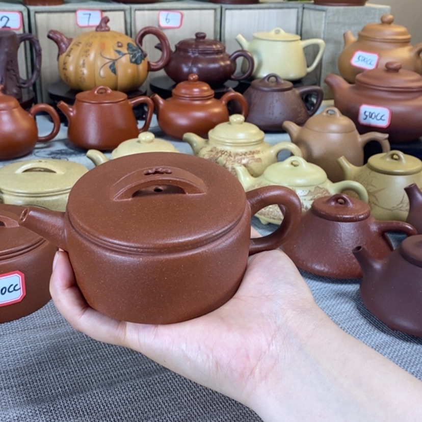 【闪购商品】茶壶紫砂汉瓦壶200毫升