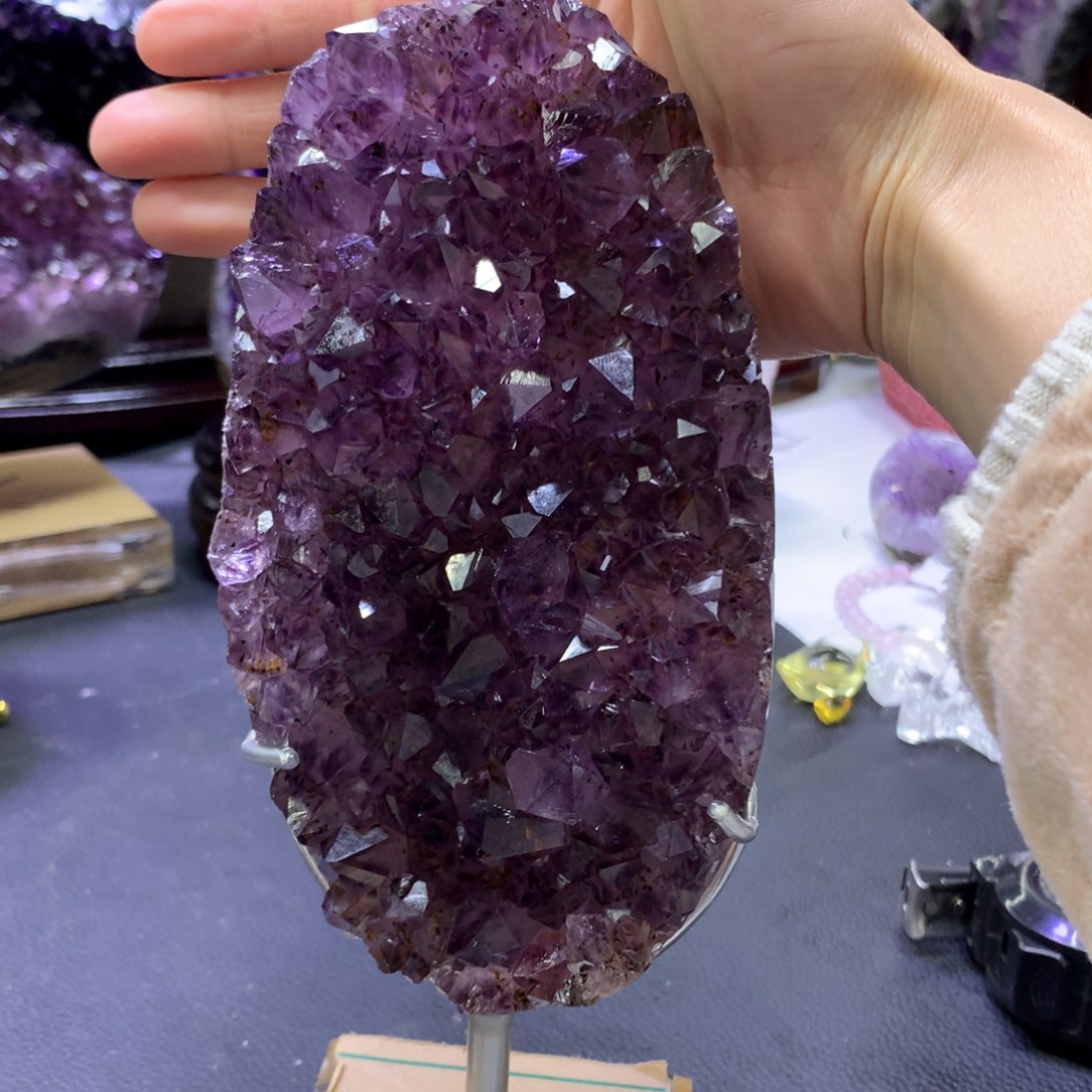 水晶摆件未镶嵌酸*水晶摆件m