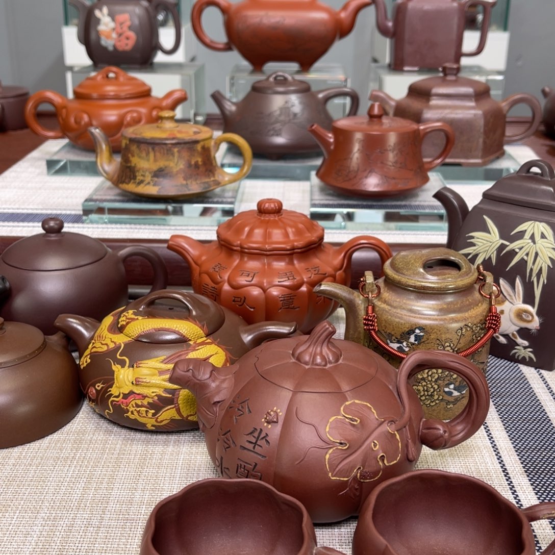 强***菜茶壶紫砂高货放漏