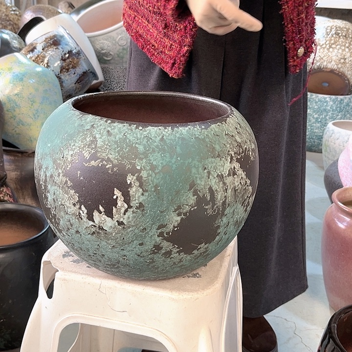 正品口22高25花盆……