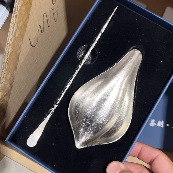 孤品纯钛茶则 孤品 