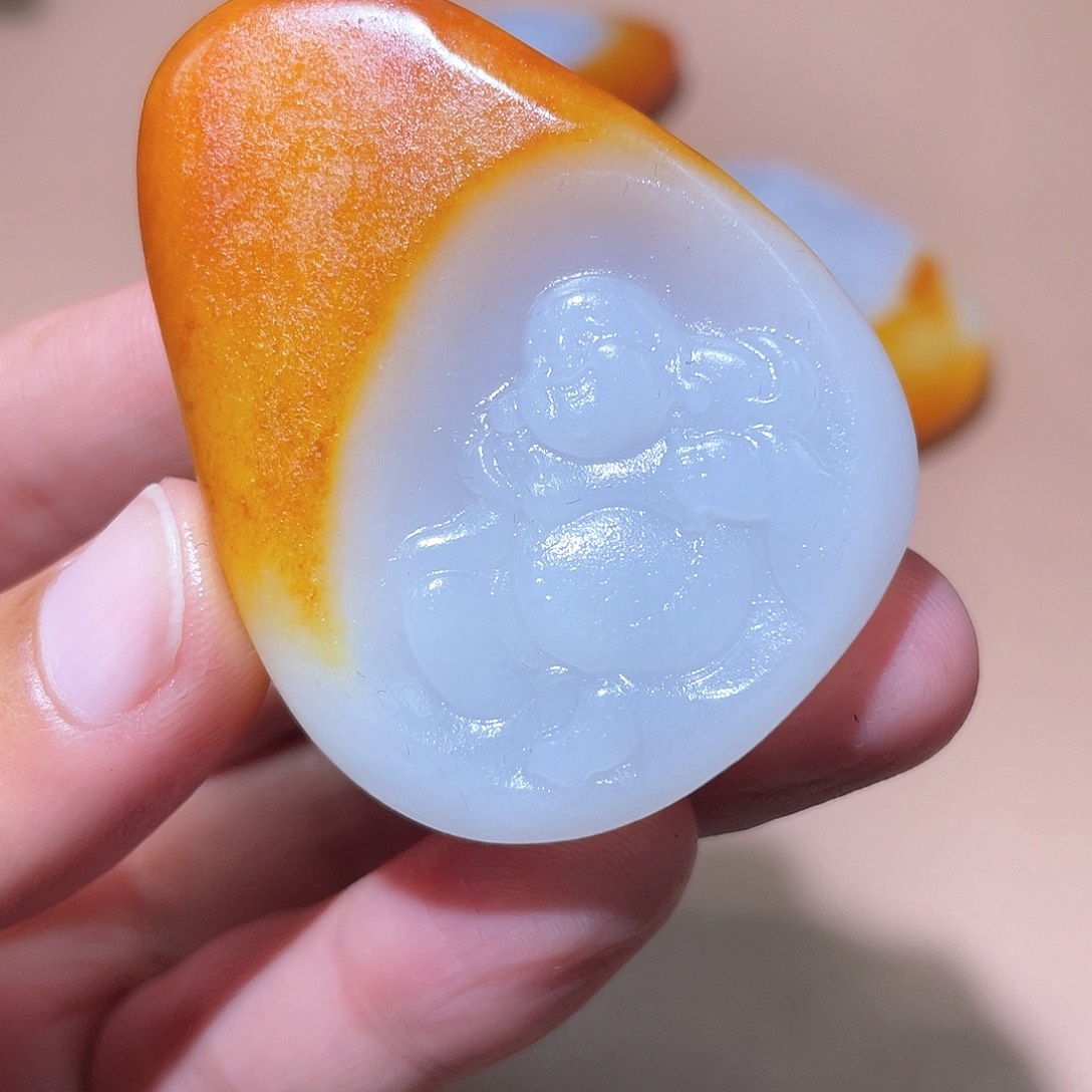 和田玉颈饰未镶嵌A7 