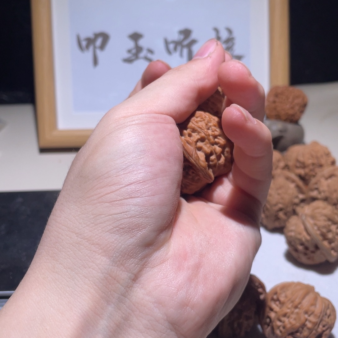 w***t文玩核桃吊坠38全品磨盘