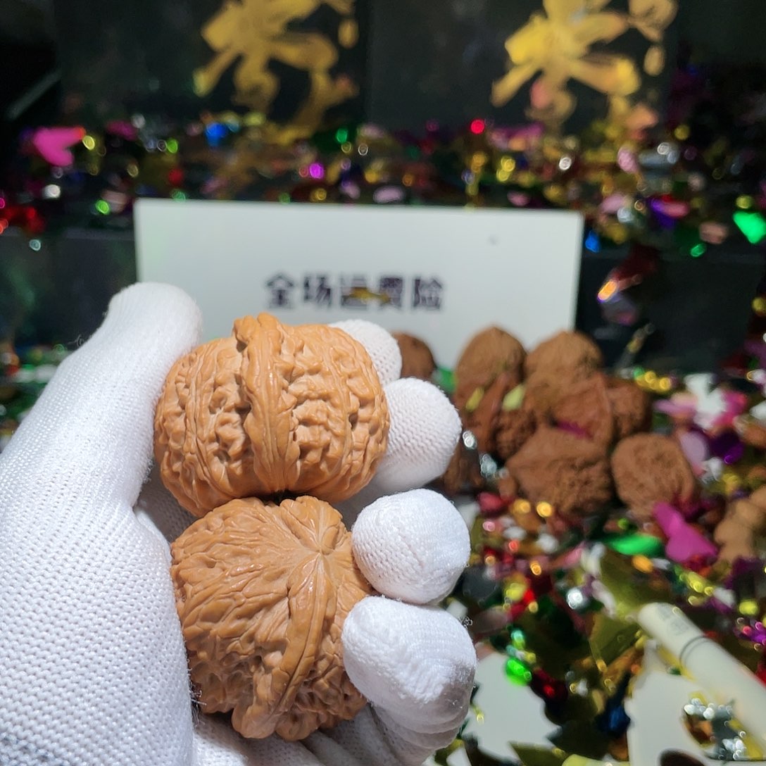 吊坠文玩核桃42号42球白