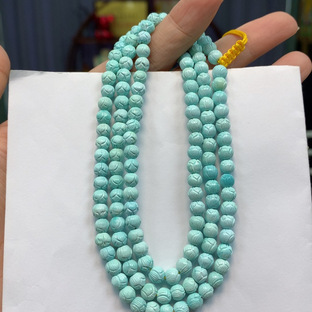 绿松石未镶嵌长链