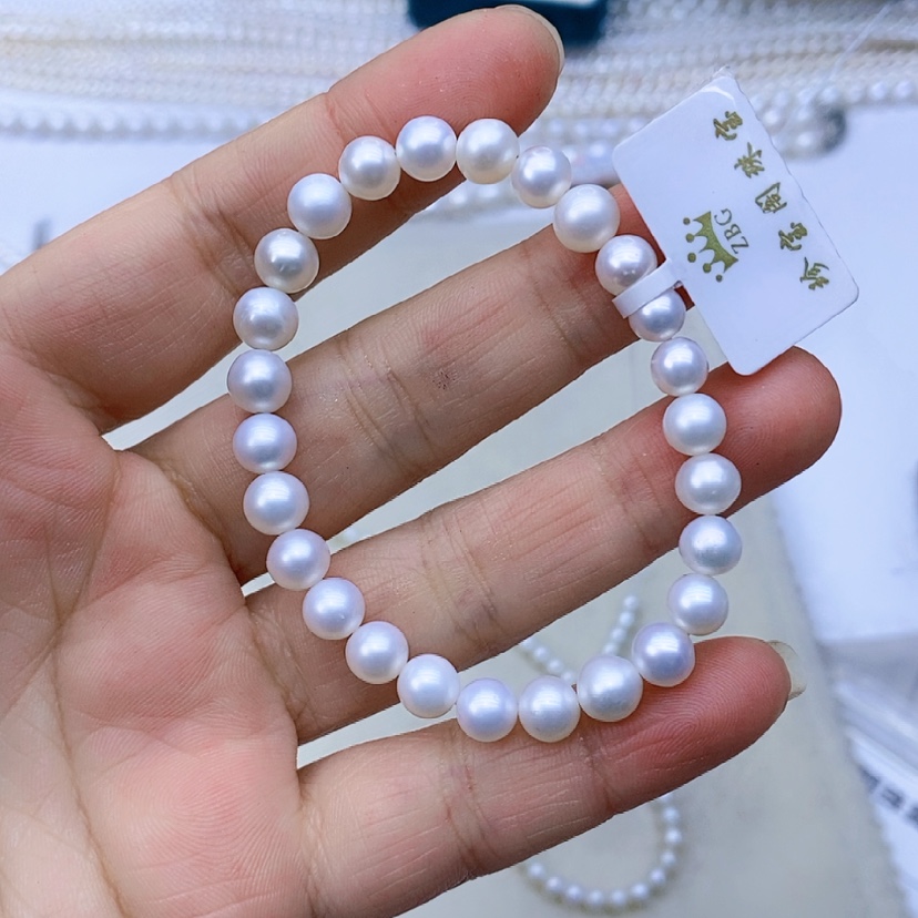 【闪购商品】淡水珍珠颈饰银S925镶嵌