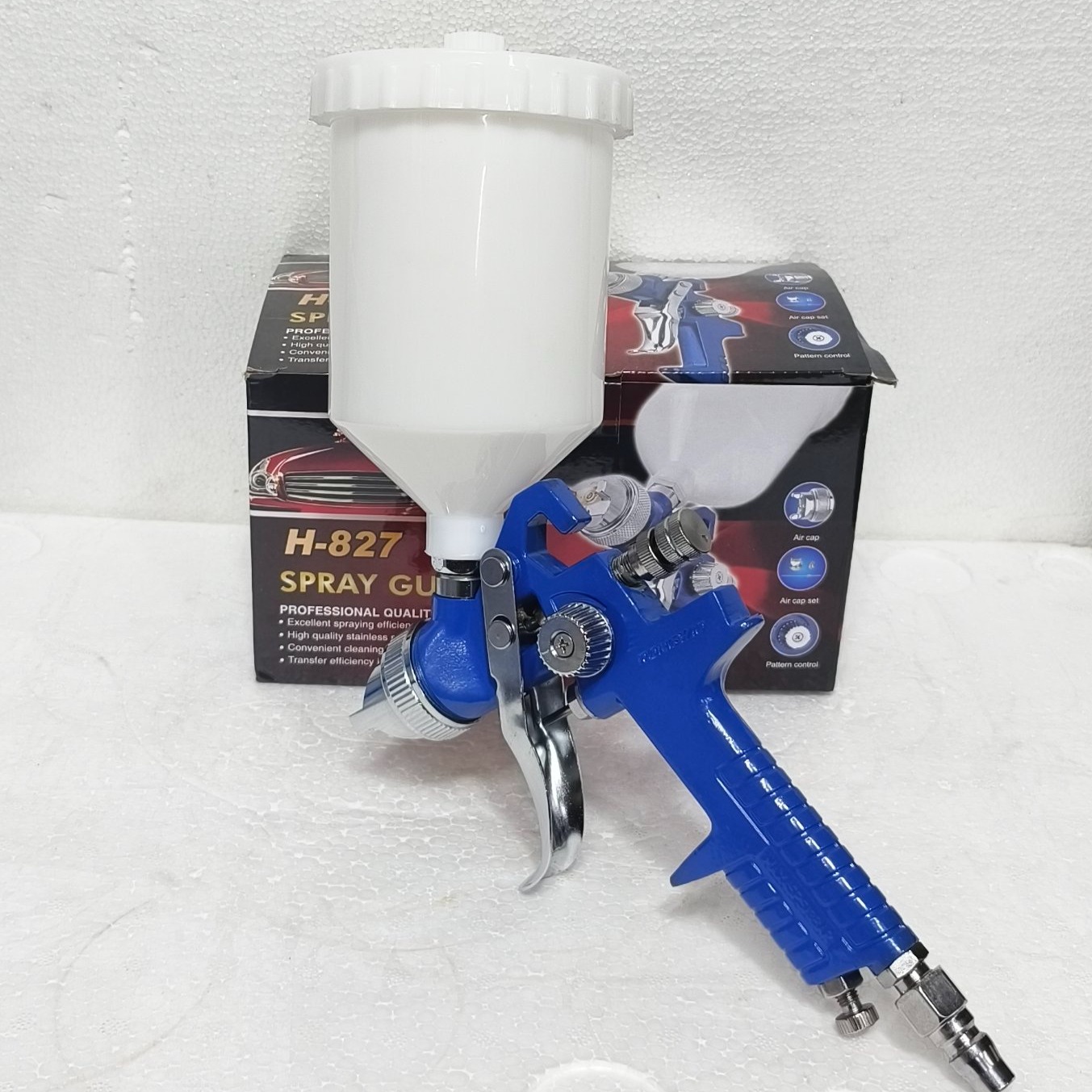 钣喷匠汽车面漆喷枪。1.4口径面漆喷枪。雾化好。省漆