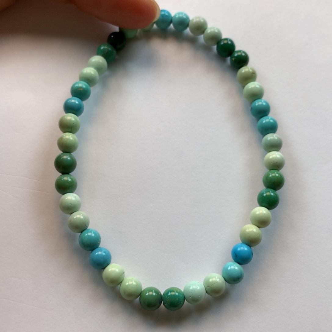 绿松石手串未镶嵌