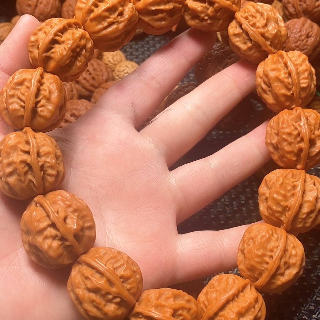 文玩核桃手串八棱手持