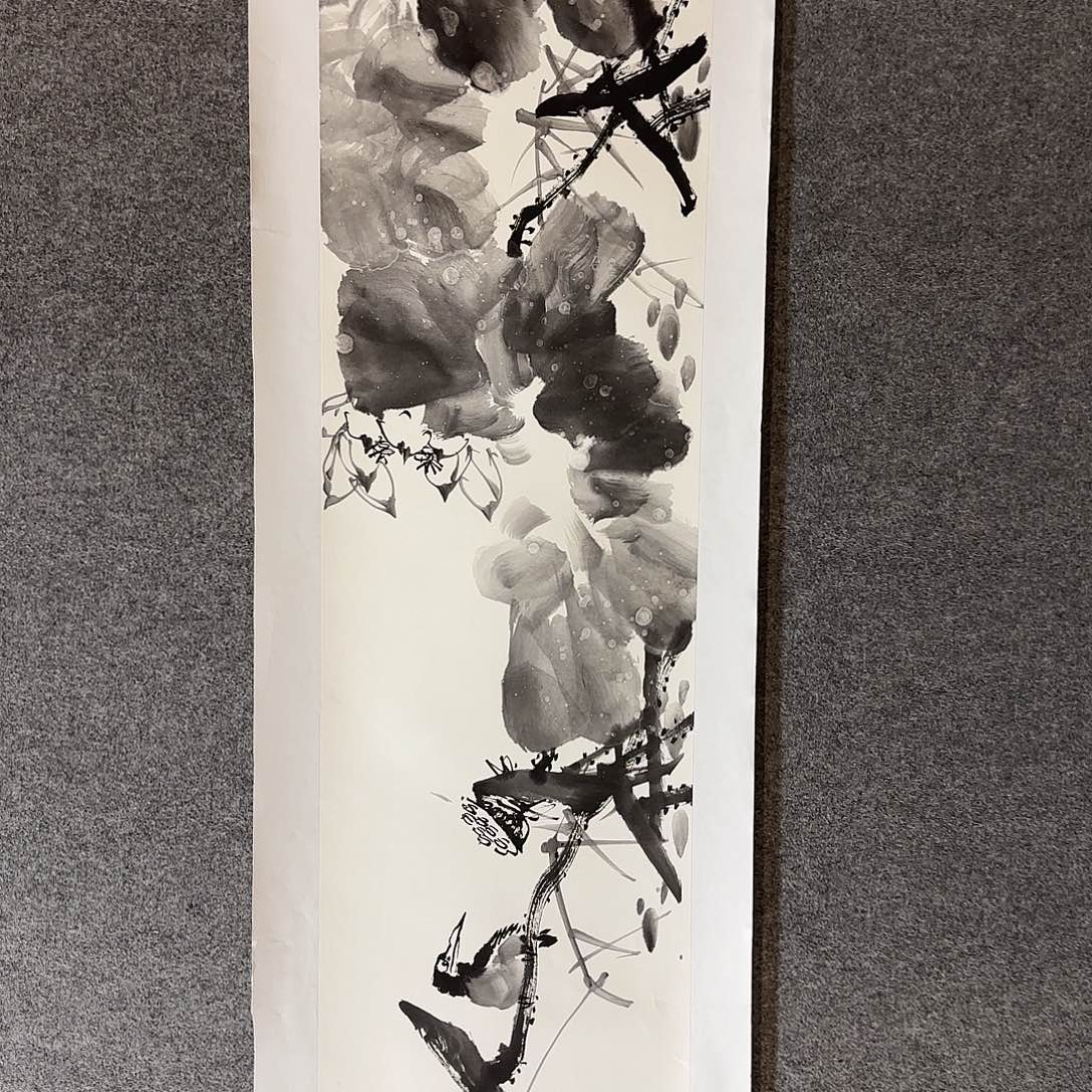 国画邢坤老师手绘作品