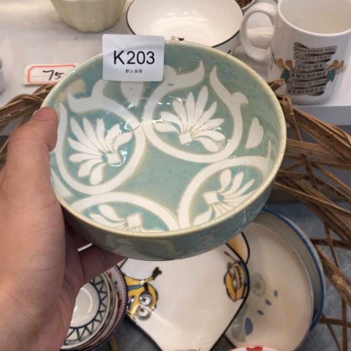 陶瓷微瑕盘碗碟介意勿拍