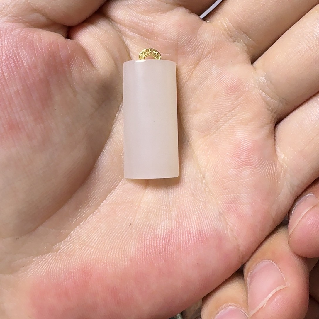 颈饰钛钢和田玉1111111