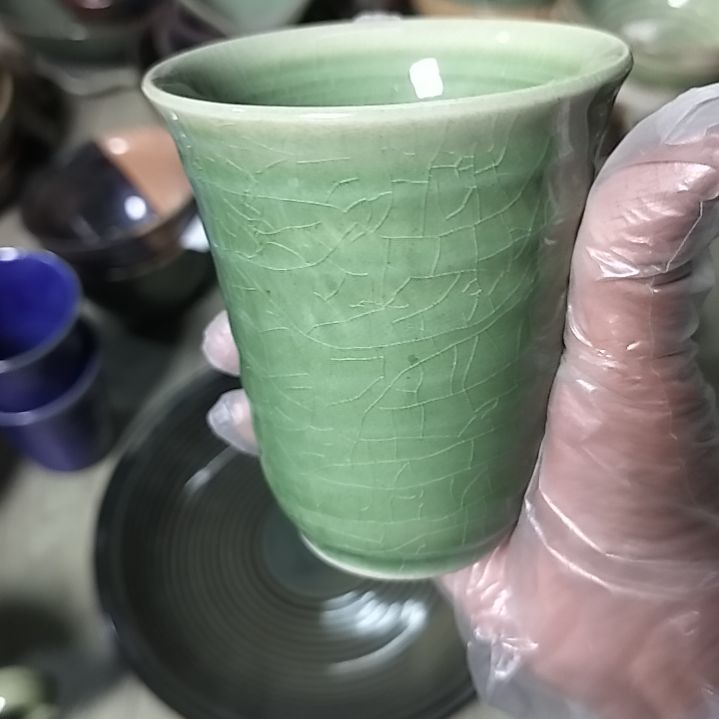 盘瓷片陶瓷杯盘壶碗都有
