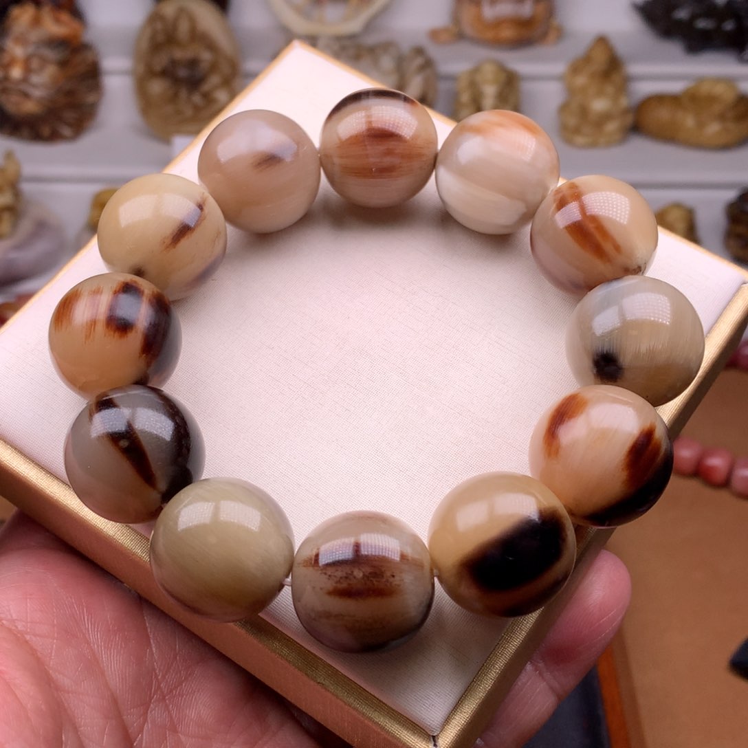 牛骨手串/手链天天都在盘  20