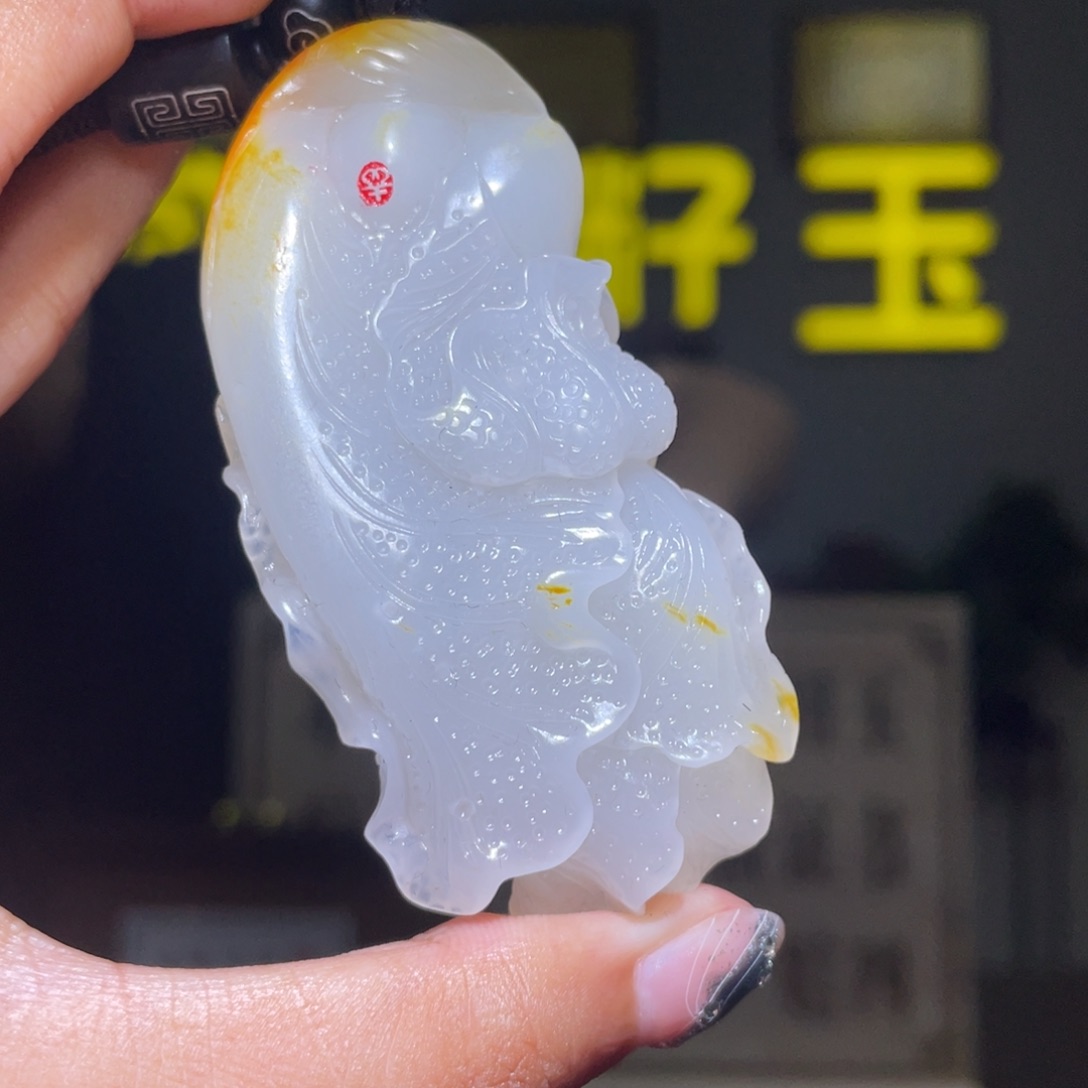 和田玉未镶嵌颈饰D2
