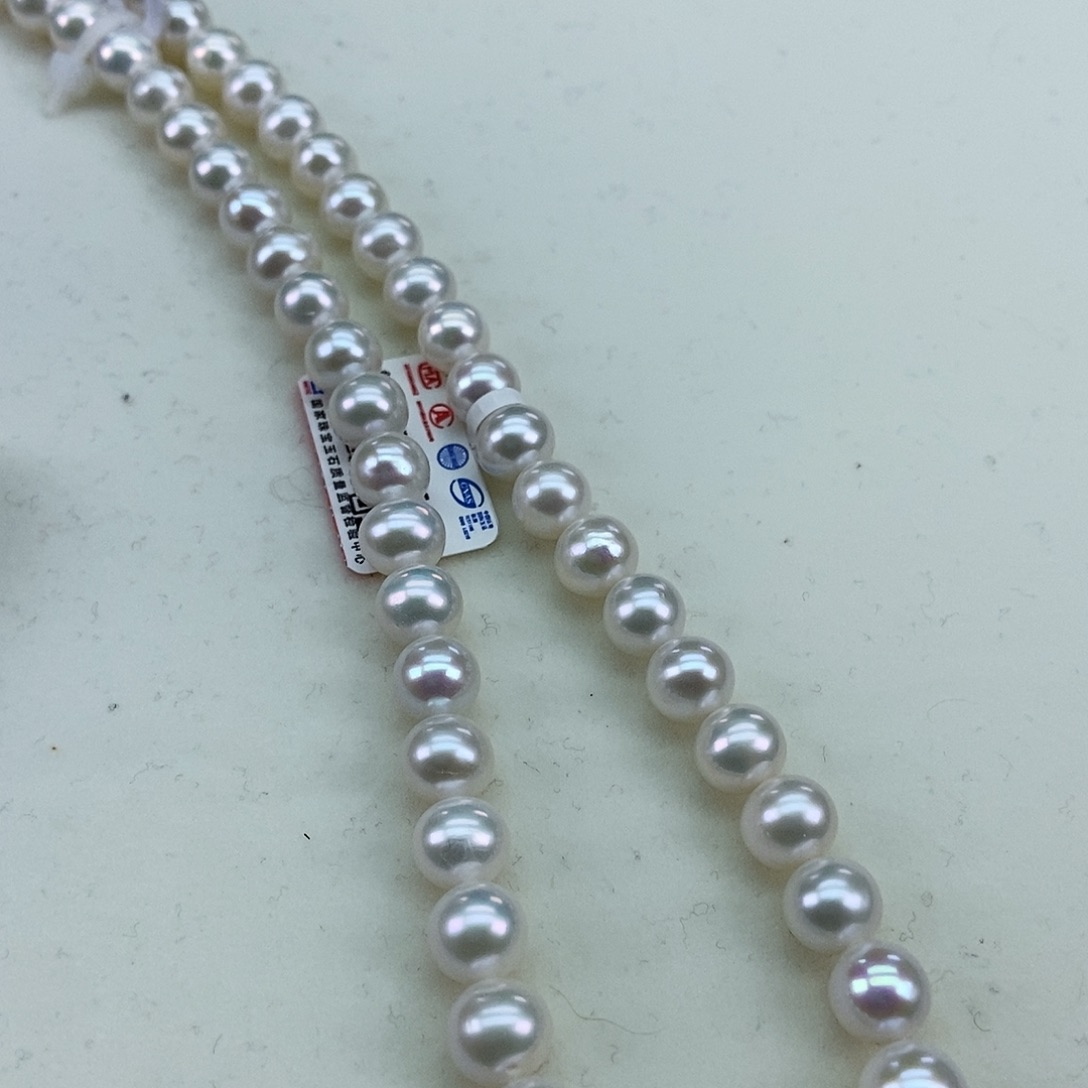 淡水珍珠8.5极强冷光炫彩干净银S925镶嵌