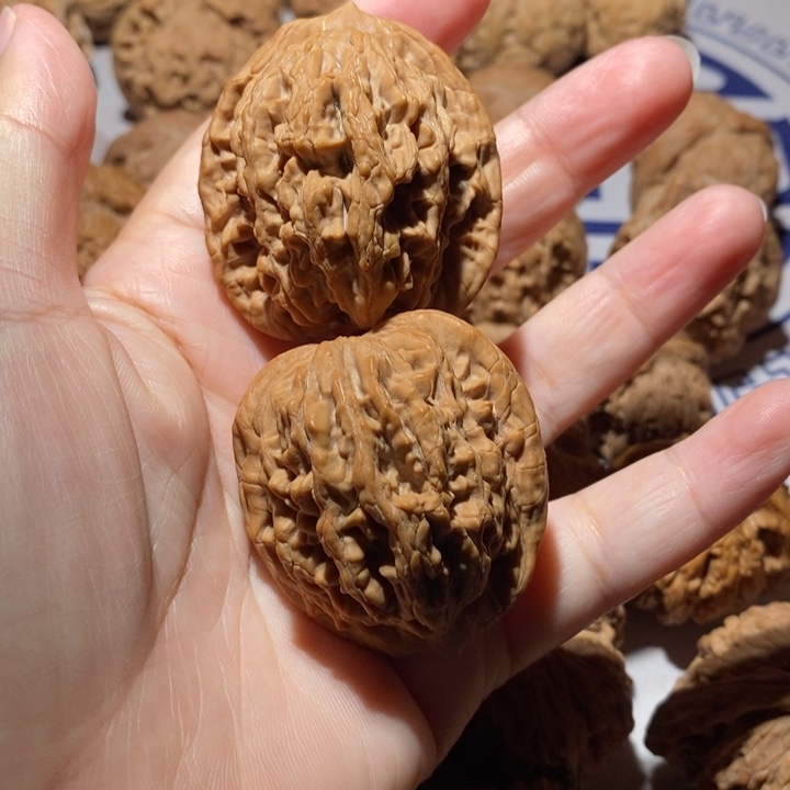 把件文玩核桃麦虎头