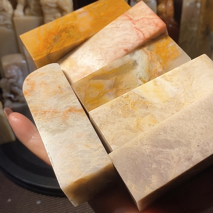 巴林石印石易巴林石雕刻艺术品