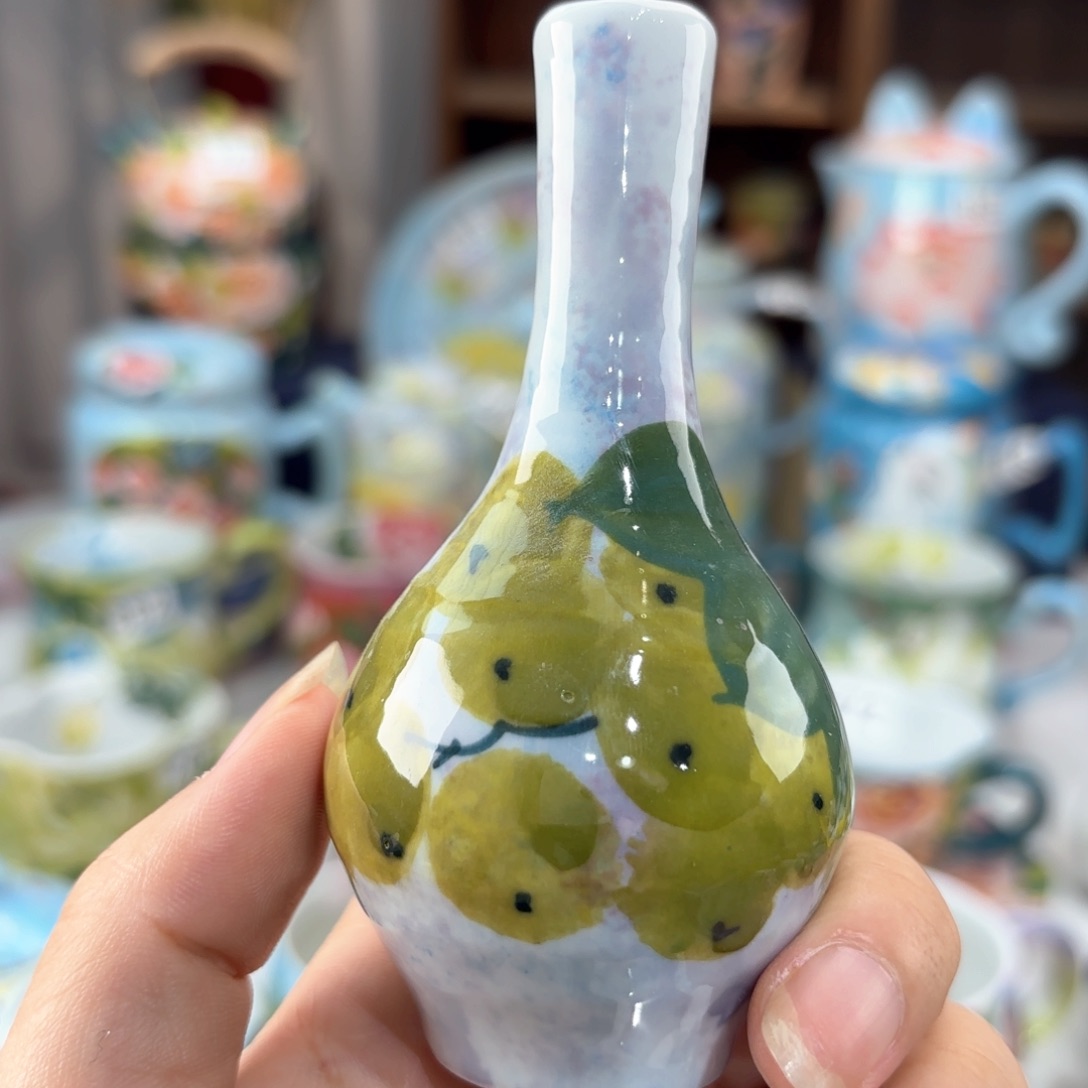 景德镇手绘高温釉下彩陶瓷茶具