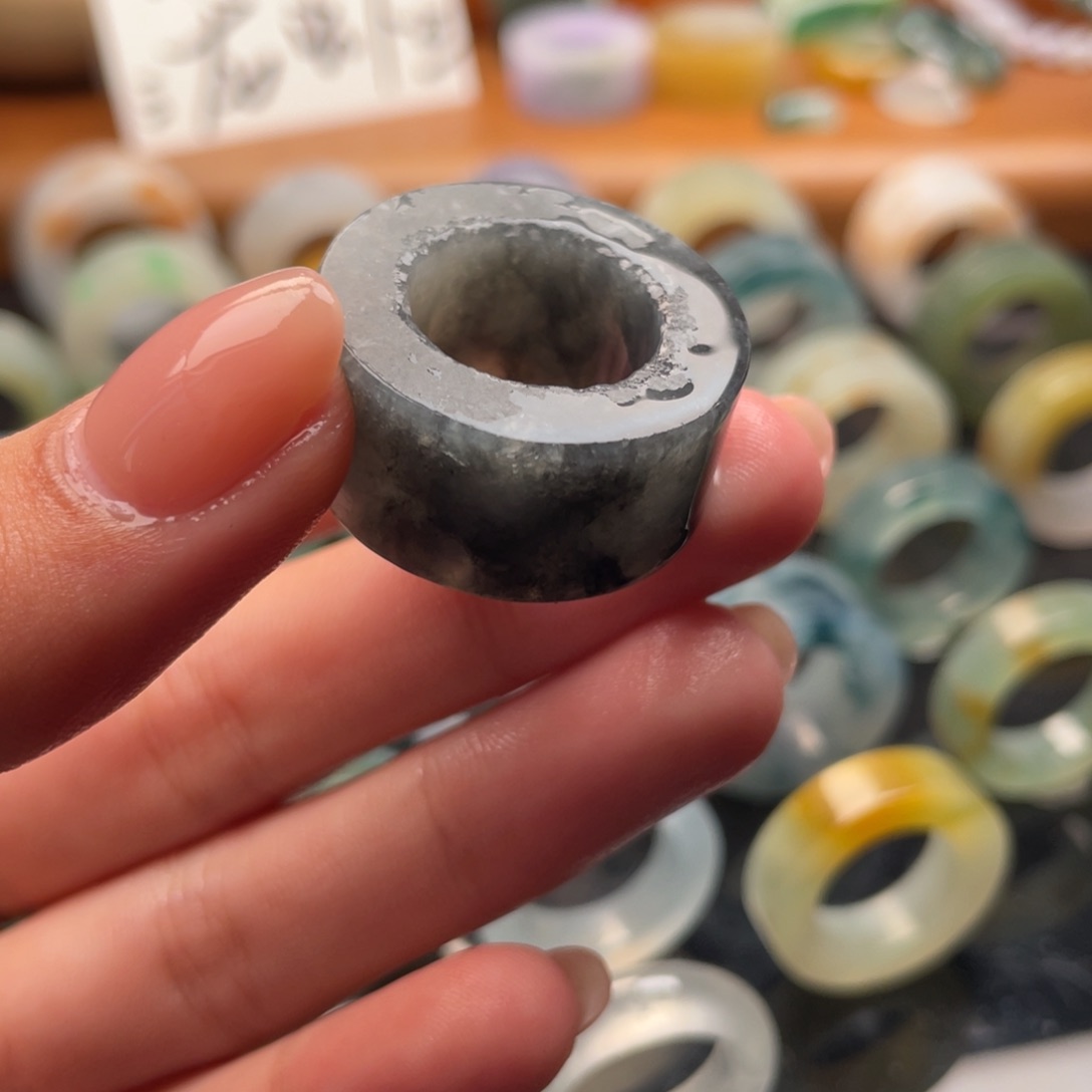 未镶嵌定制翡翠烟云长天