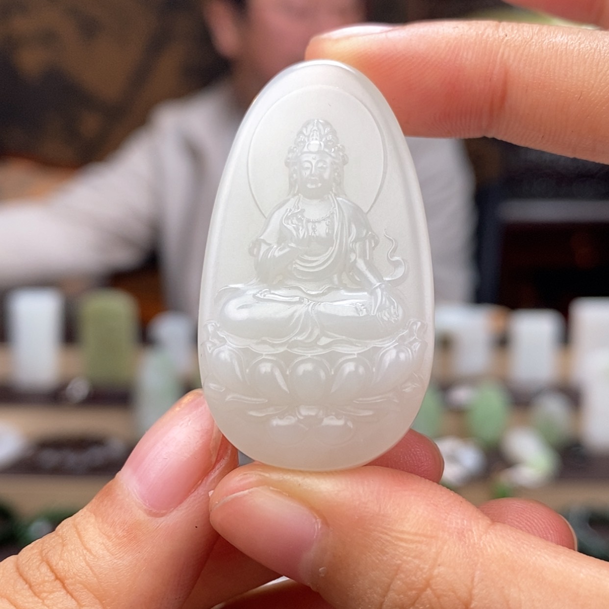 【闪购商品】和田玉吊坠未镶嵌