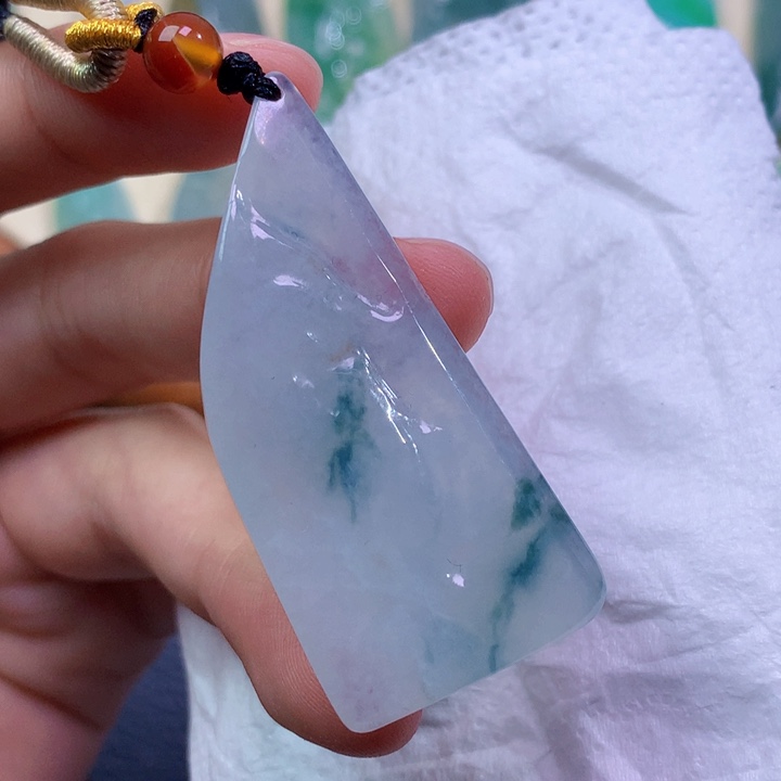 翡翠未镶嵌吊坠(不含链) 6994