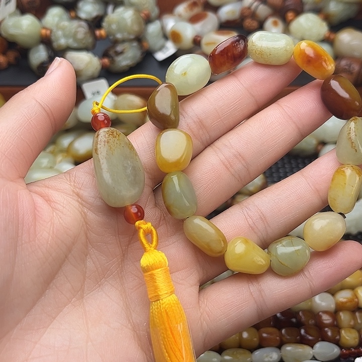 和田玉手链未镶嵌