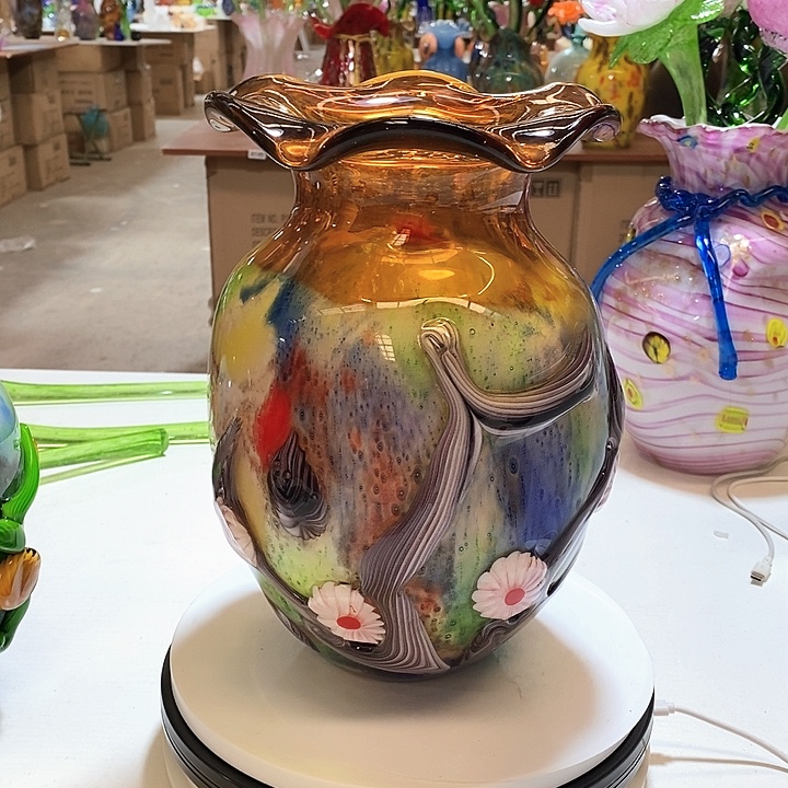 花瓶高28厘米口径7厘米