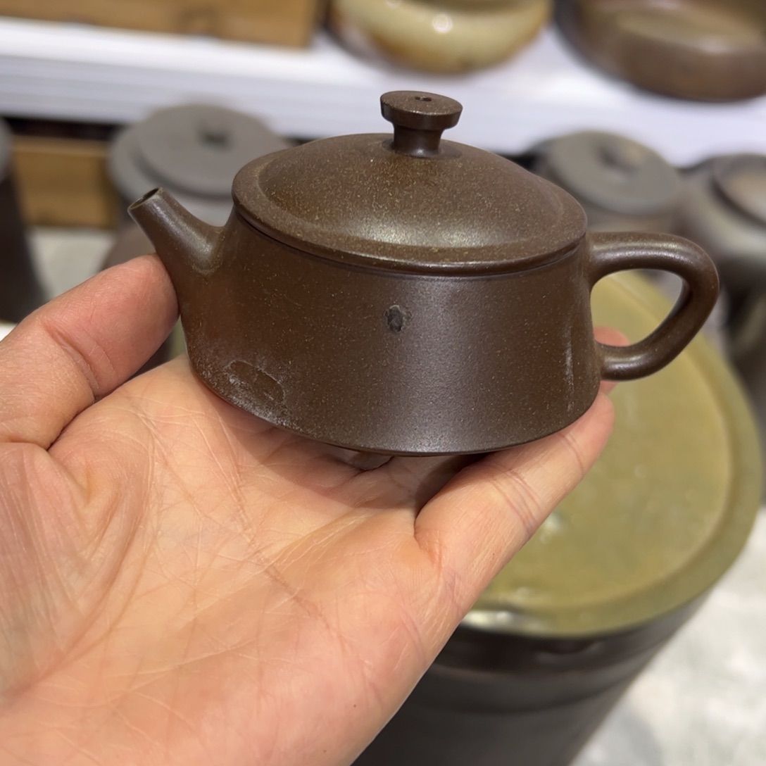 贵台龙窑柴烧茶壶86