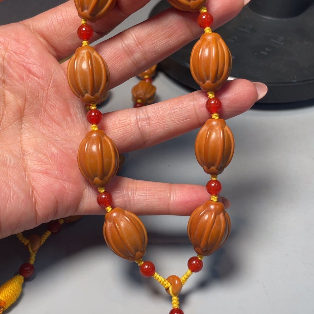 橄榄核手串/手链橄榄核雕工艺