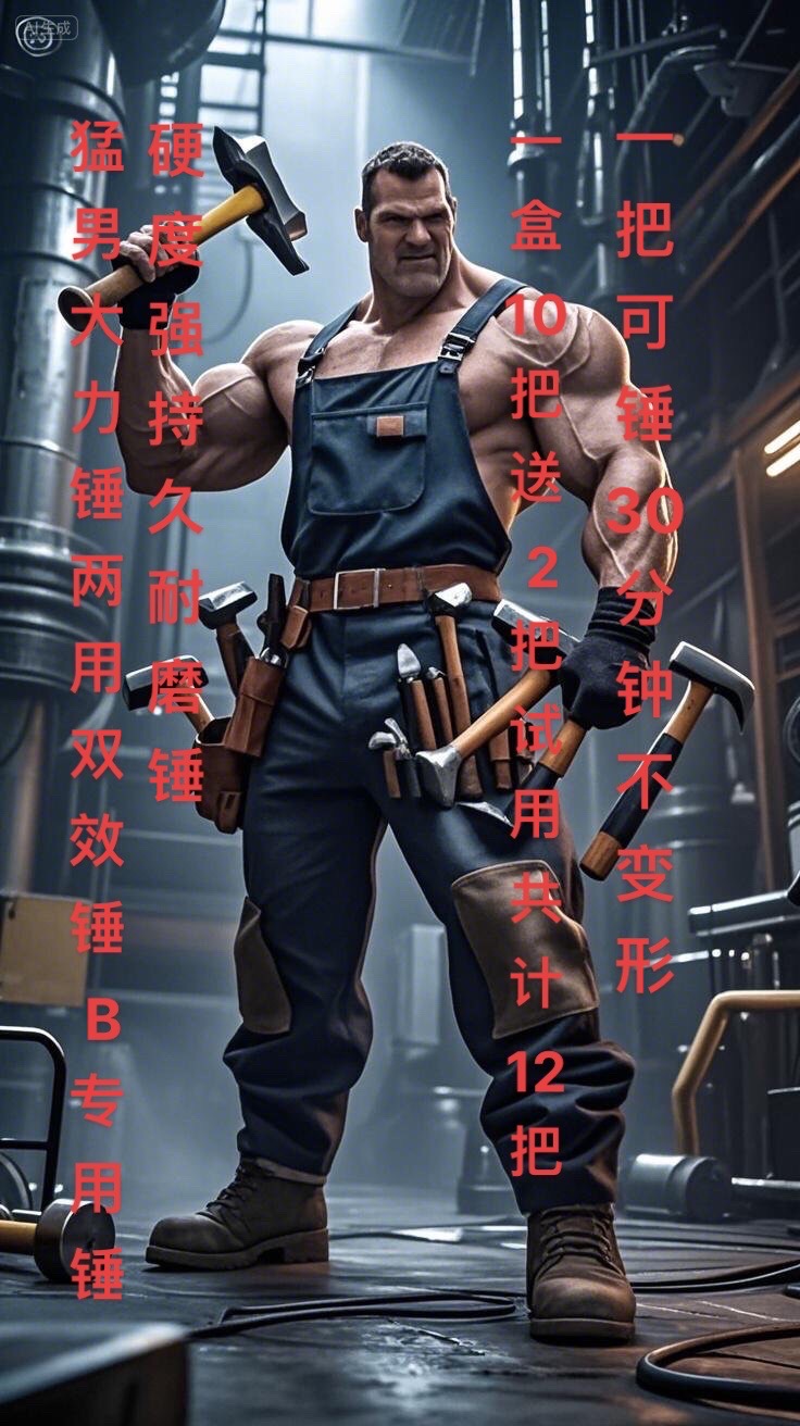 印度进口大锤子双效 F 主播专属链接硬度强 持久耐用30分钟不漏油