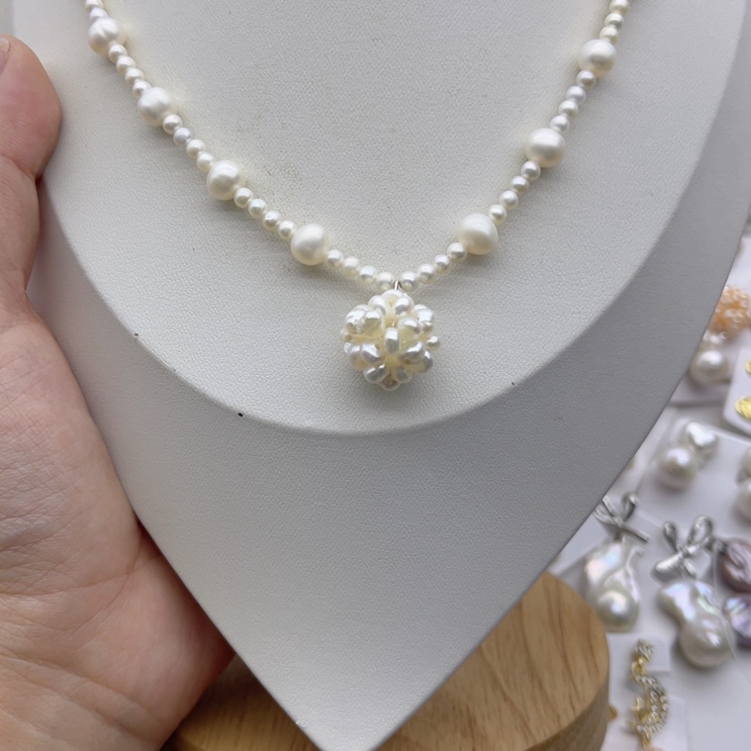 颈饰淡水珍珠未镶嵌