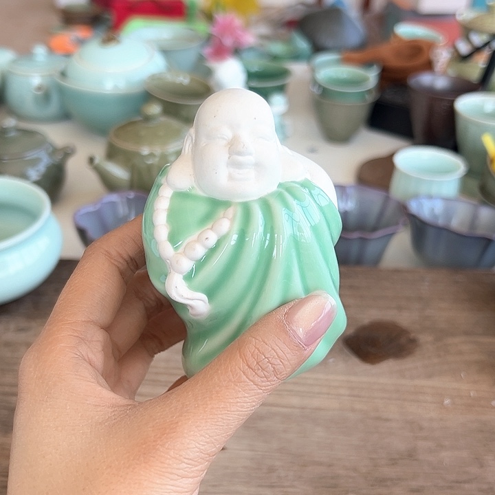 小米茶器龙泉青瓷