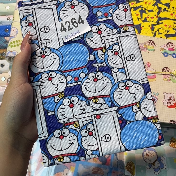 织绣A6活页两折带纸4264