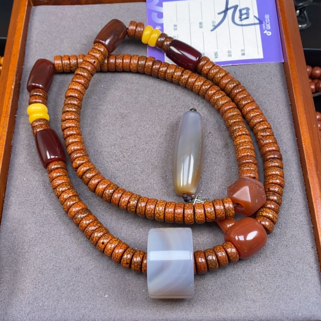 星月菩提吊坠日**方星月