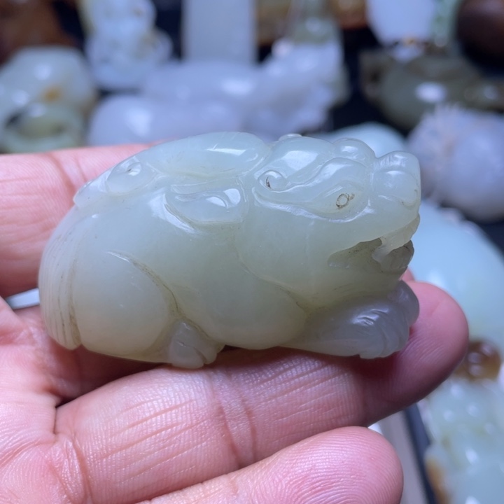 和田玉吊坠(不含链)未镶嵌