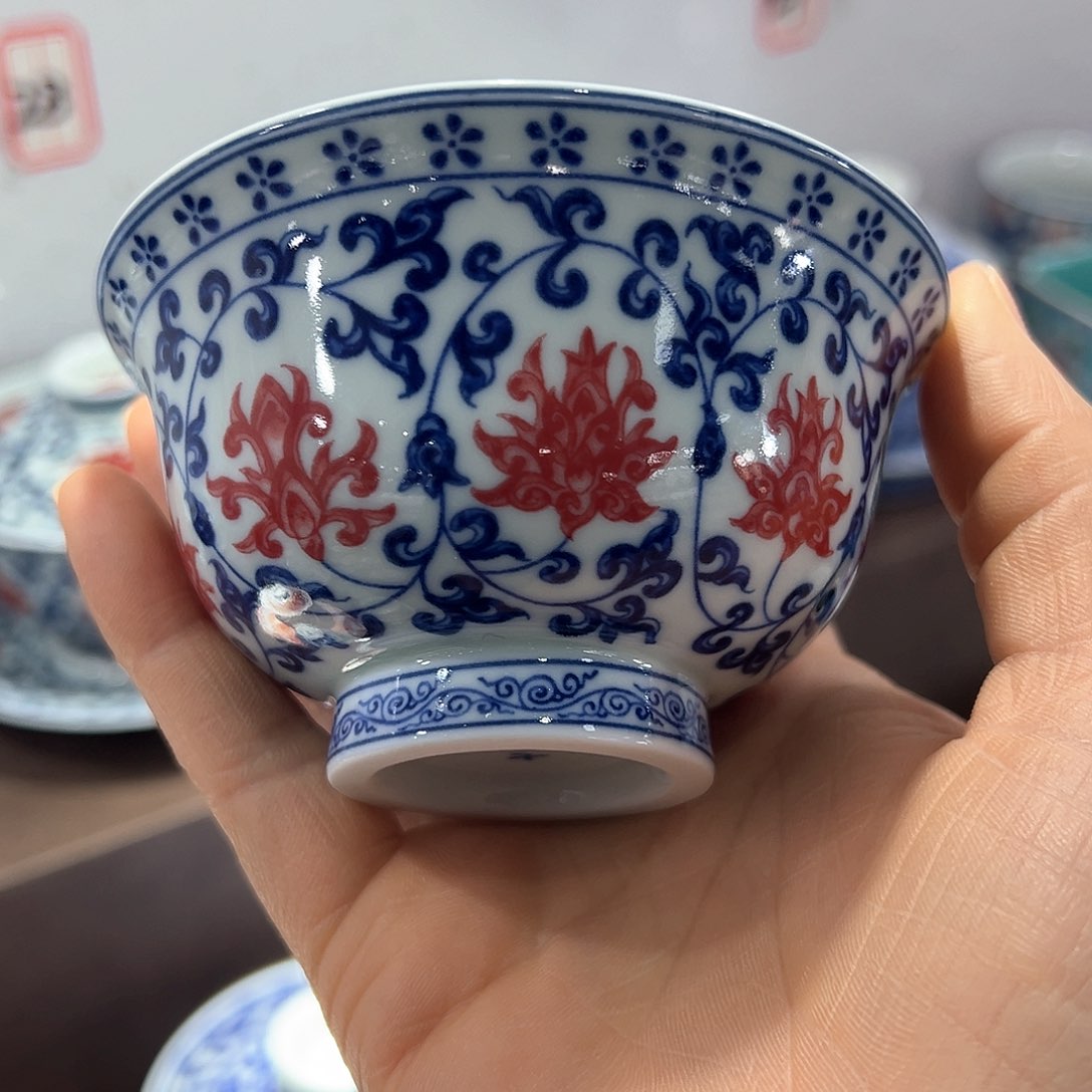 盖碗我七景德镇景德镇景德镇的早高峰