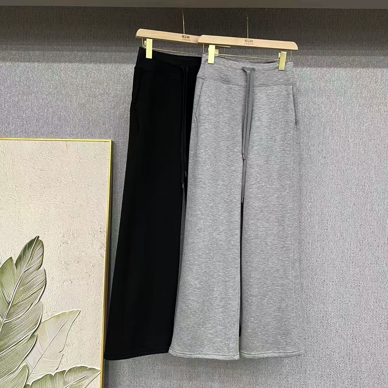 露露同款 女士休闲直筒瑜伽裤