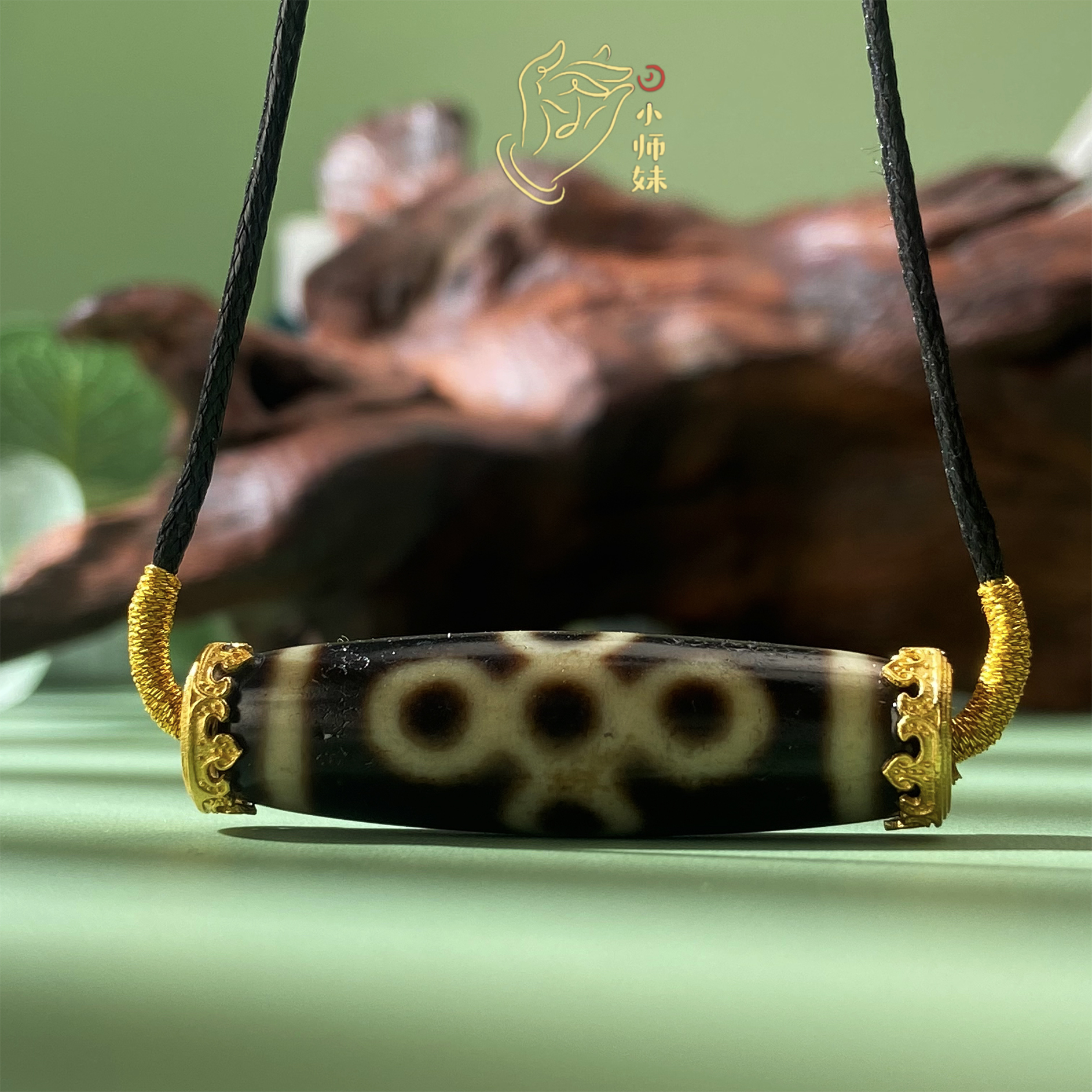 扶摇臻选|银镶SK五闪吊坠1584