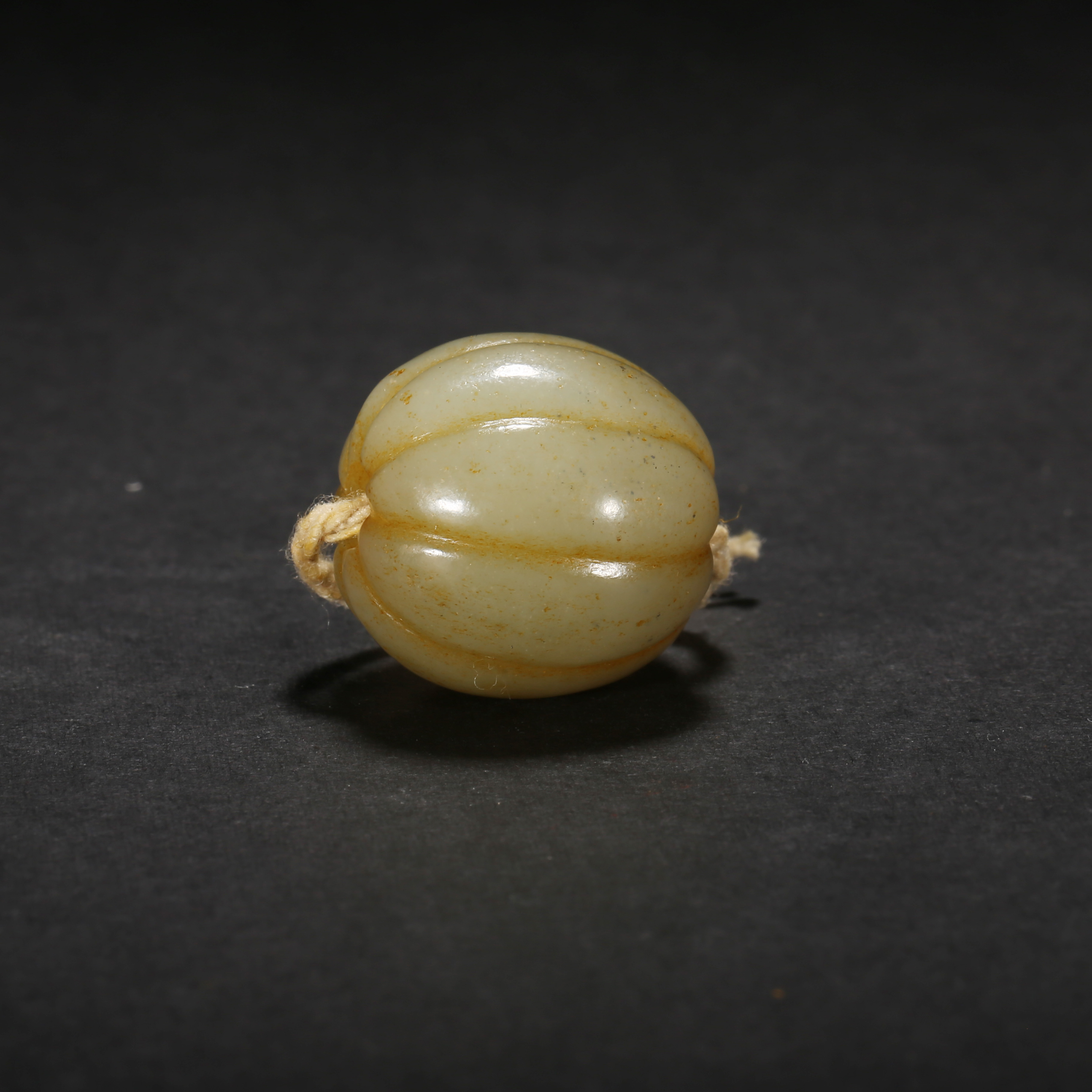 清代*玉瓜珠/13JTY4079/和田玉【北京文博】