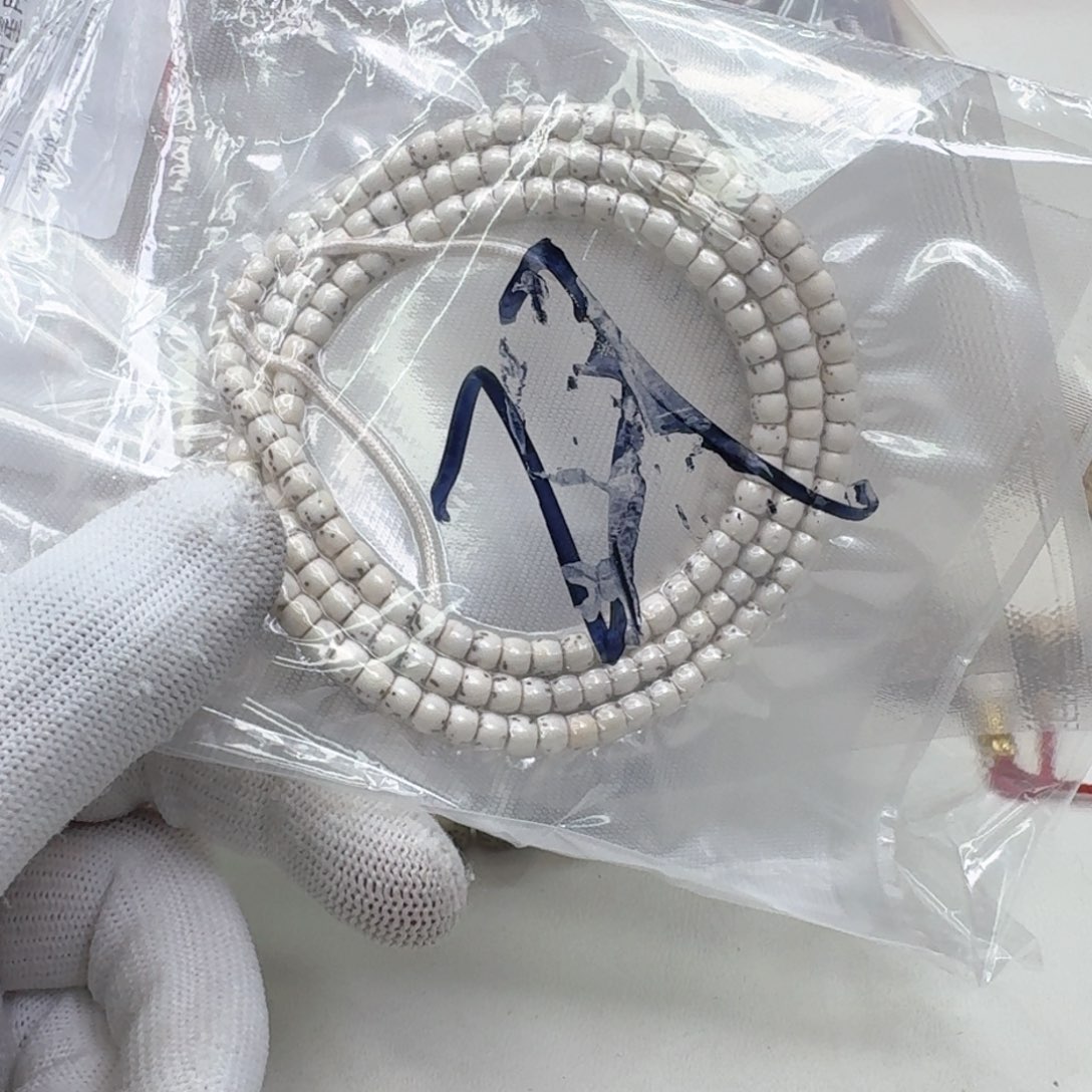 星月菩提手串27创世白星月半壁5左右108