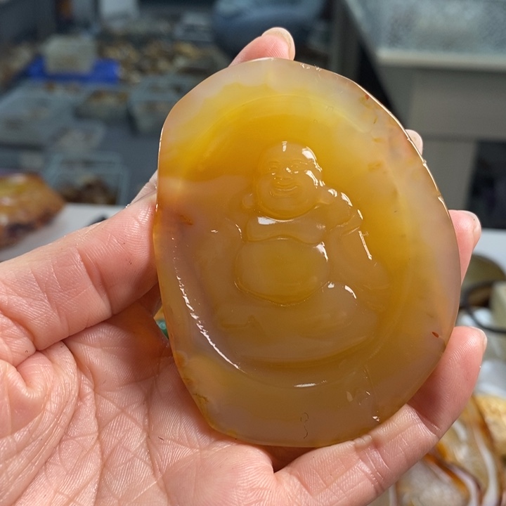 玛瑙/玉髓吊坠(不含链)未镶嵌