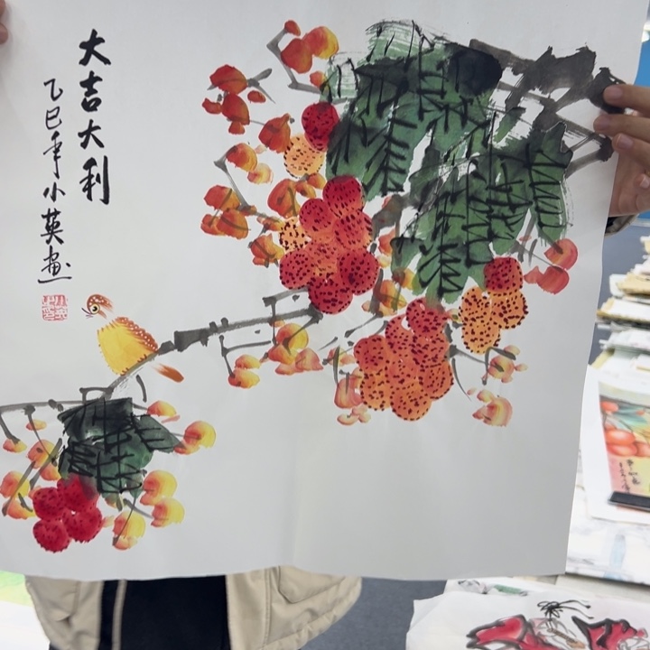 国画国画纯手绘作品欣赏