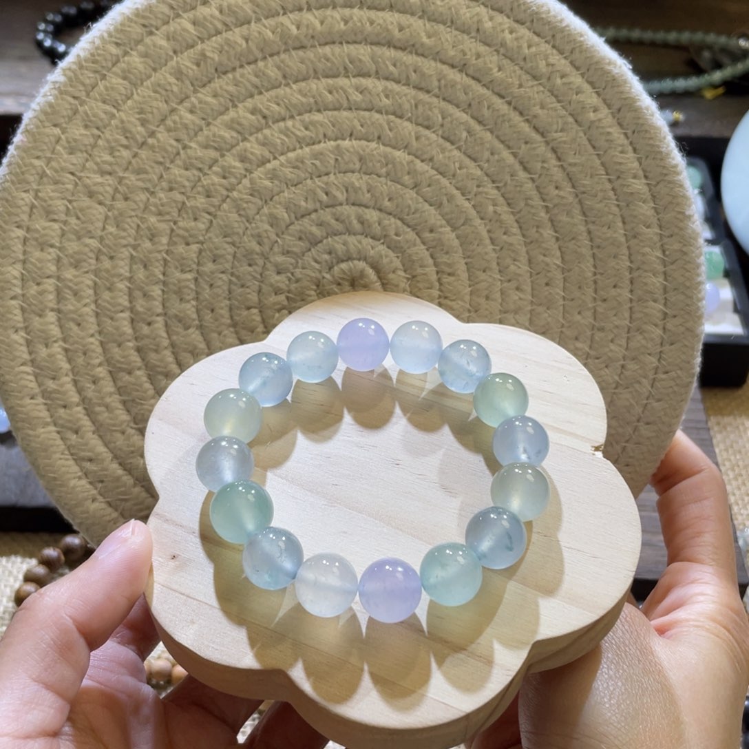 翡翠散珠天然缅a翡翠马卡龙