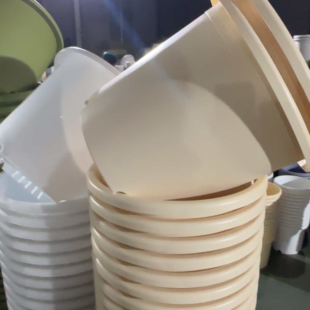 树脂四季盆9#无拖米黄4