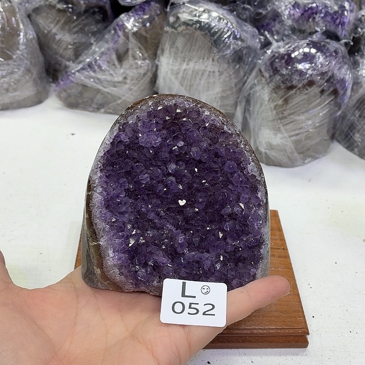 摆件水晶未镶嵌天然紫水晶