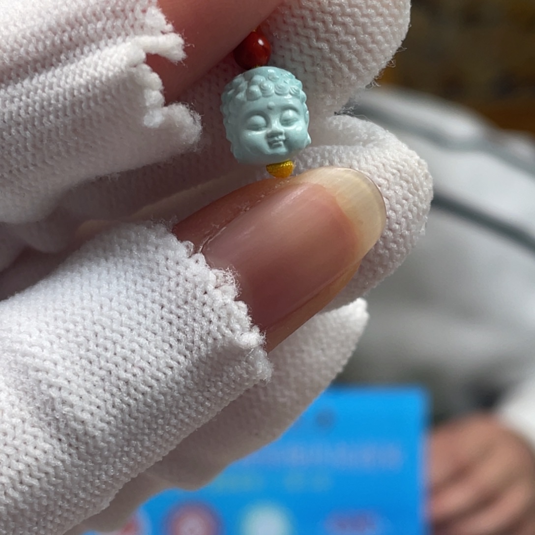 绿松石未镶嵌挂件