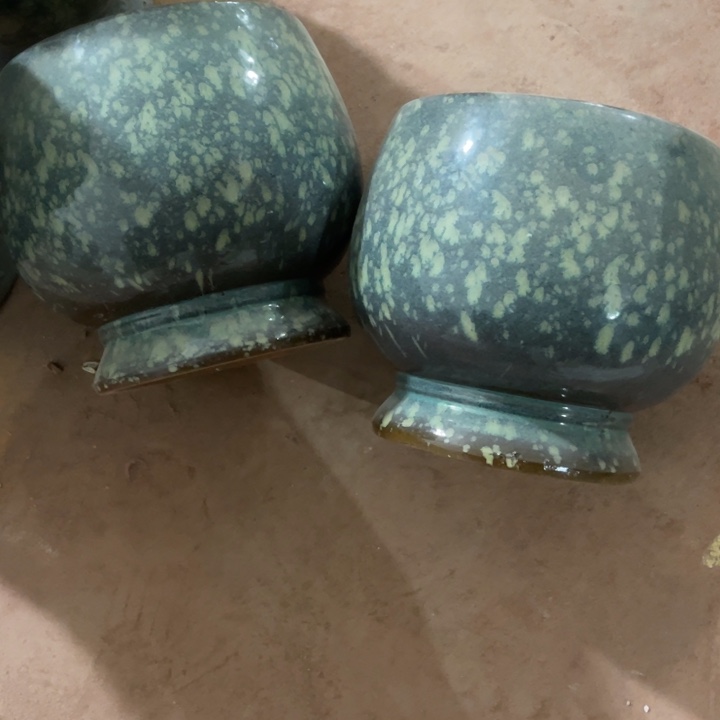 紫砂花盆口径17高度18两只正品