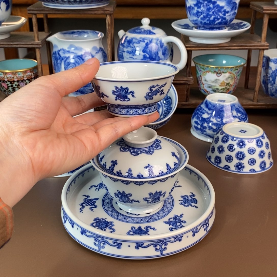 杯景德镇陶瓷手工手绘