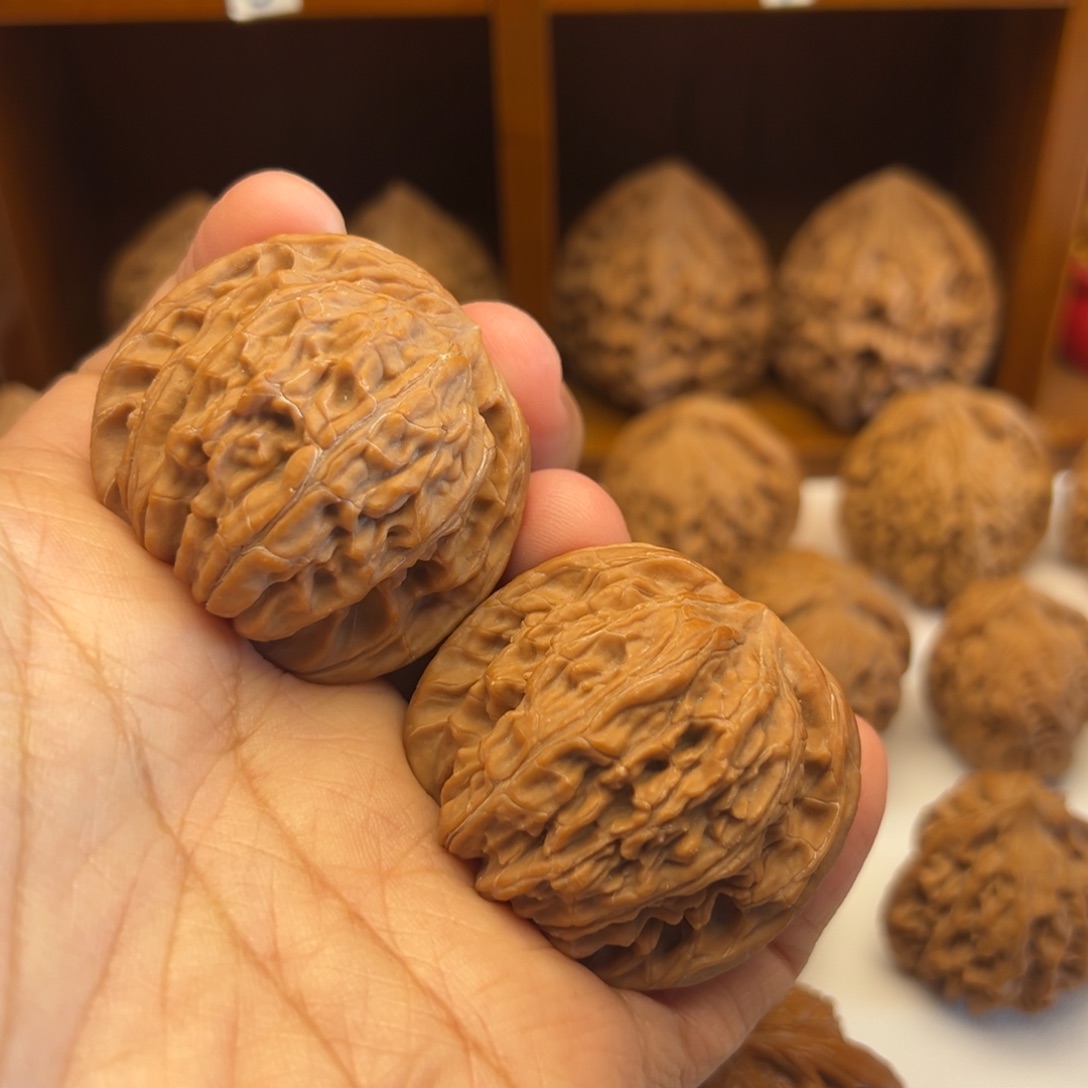 吊坠文玩核桃42全品山地磨盘